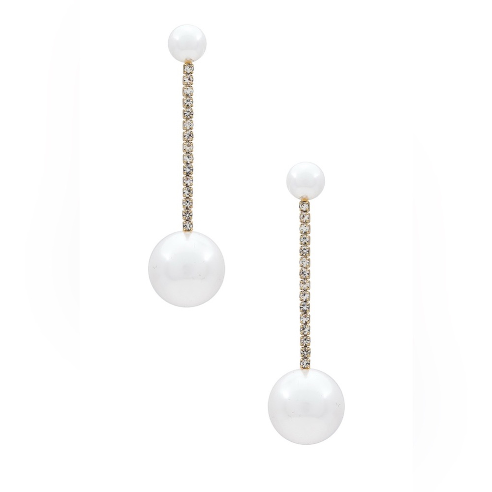 SHASHI pearl earrings